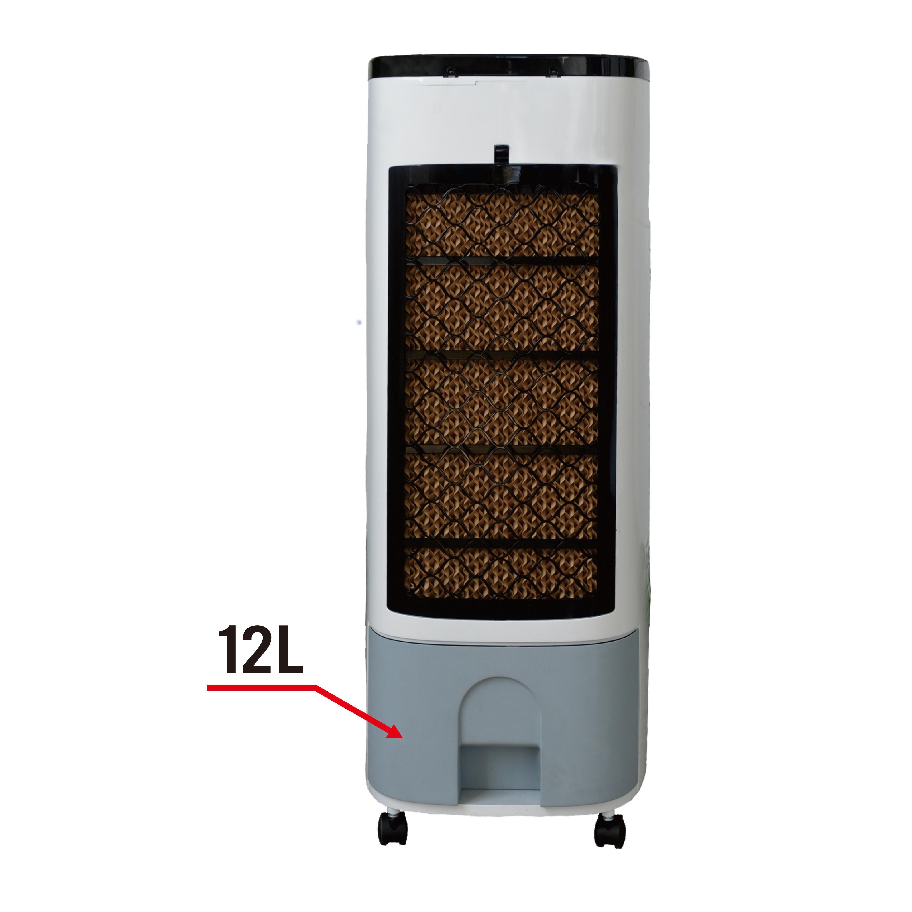 Raffreddatore d'aria evaporativo portatile a basso rumore da 12 litri